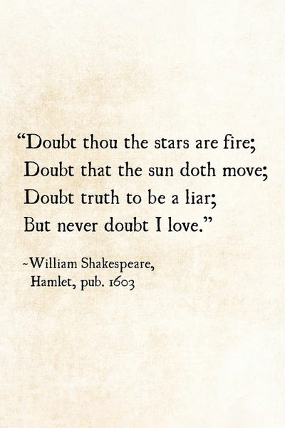 Stars, William Shakespeare