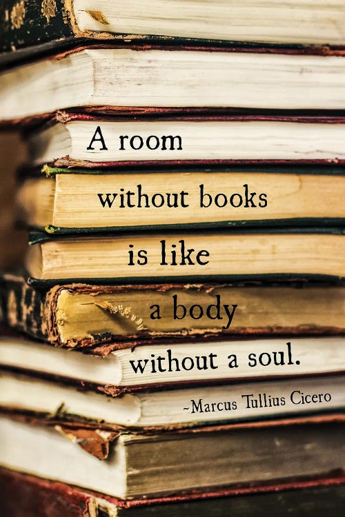 A Room Without Books, Cicero