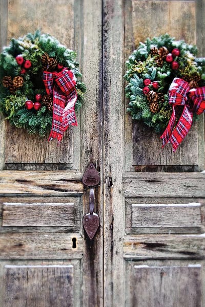 Home For The Holidays: Holiday Door by Debbra Obertanec