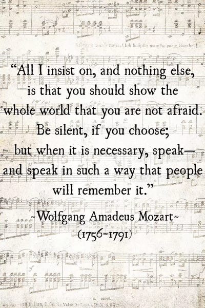 All I Insist On Mozart
