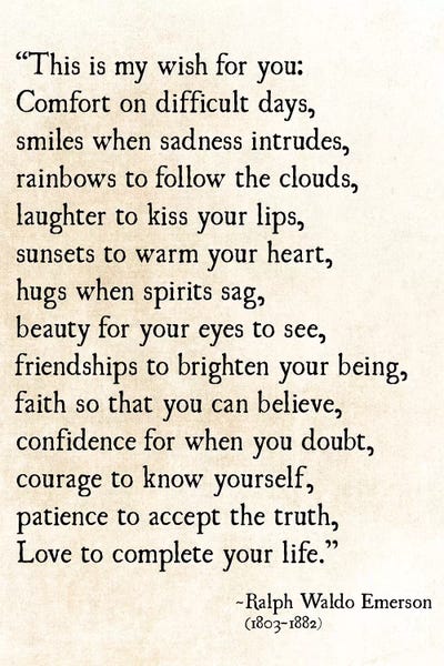 Typography: My Wish For You by Debbra Obertanec