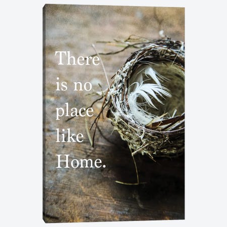 No Place Like Home Canvas Print #DEO50} by Debbra Obertanec Art Print