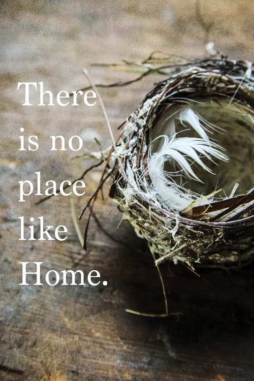 No Place Like Home by Debbra Obertanec wall art