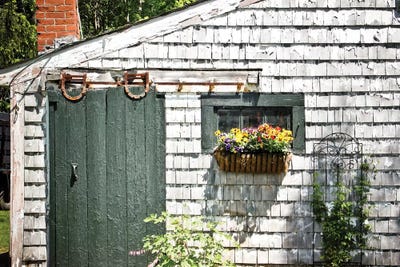 Potting Shed by Debbra Obertanec canvas print