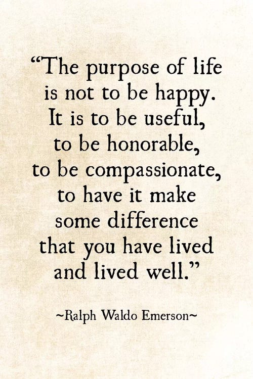 Purpose Of Life