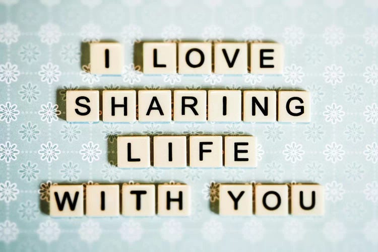 Sharing Life With You by Debbra Obertanec wall art