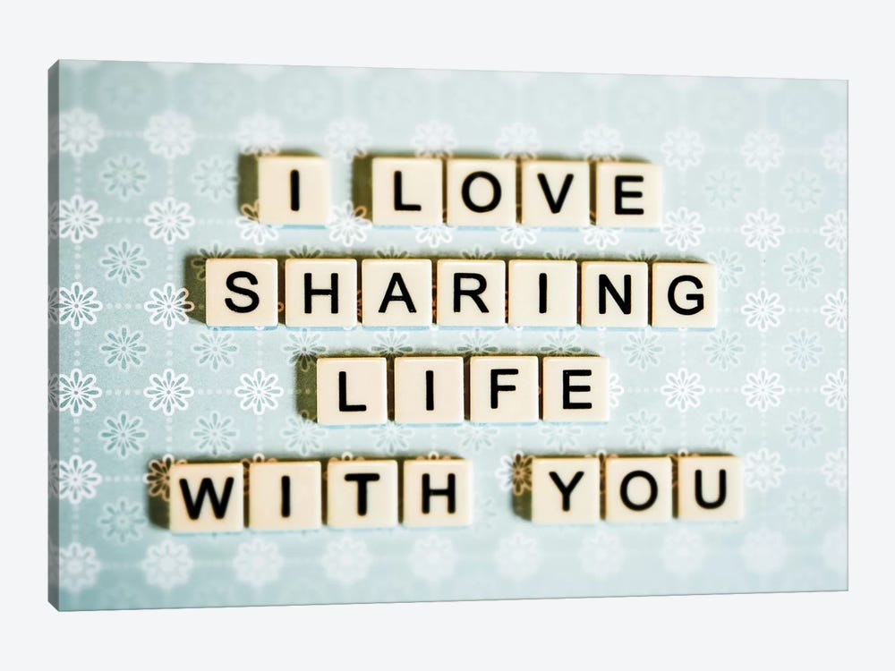 Sharing Life With You by Debbra Obertanec 1-piece Art Print