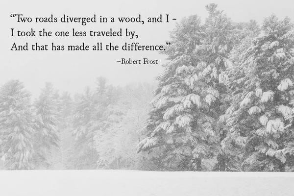 Two Roads Diverged