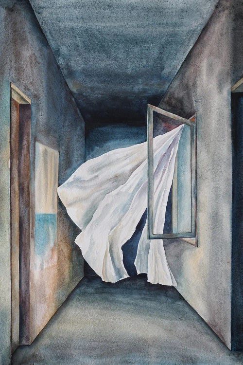 Fata Morgana by Delnara El wall art