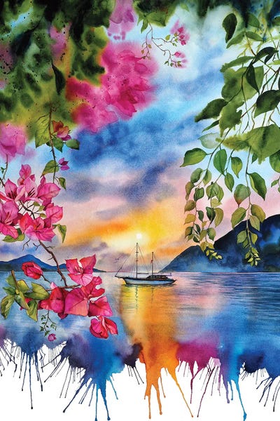 Mountain Sunrises & Sunsets: On The Sunny Side by Delnara El