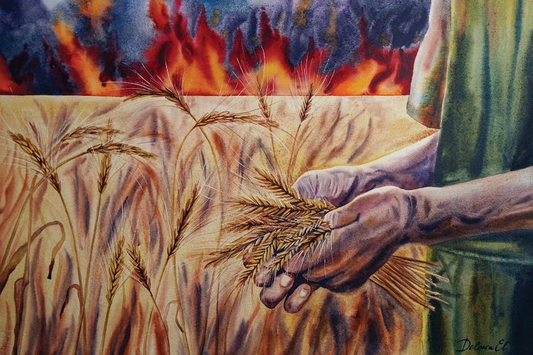 From Ukraine by Delnara El wall art