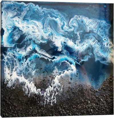Night Sea Canvas Art Print - Delnara El