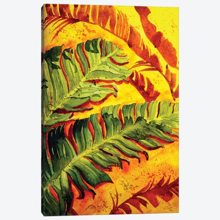 Palms In Hoi An Canvas Print #DER55} by Delnara El Canvas Print