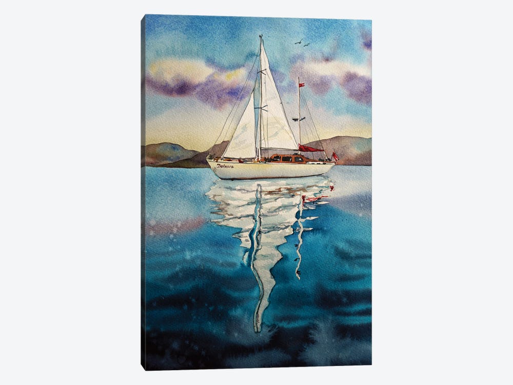 Sail Of Hope by Delnara El 1-piece Canvas Art