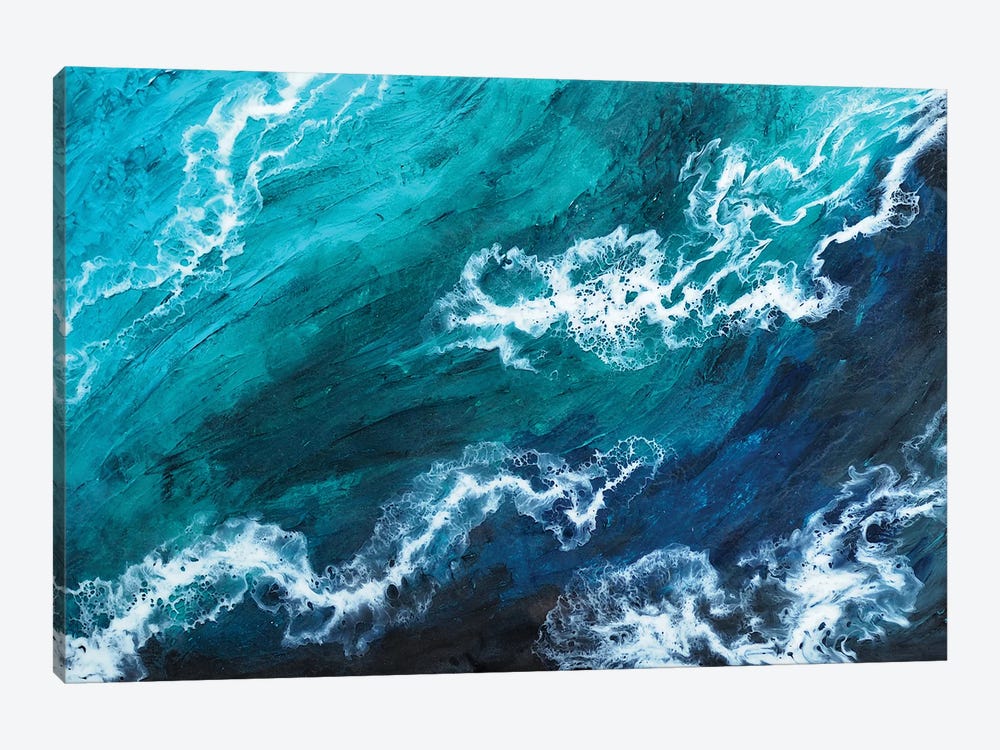 The Depth by Delnara El 1-piece Canvas Print