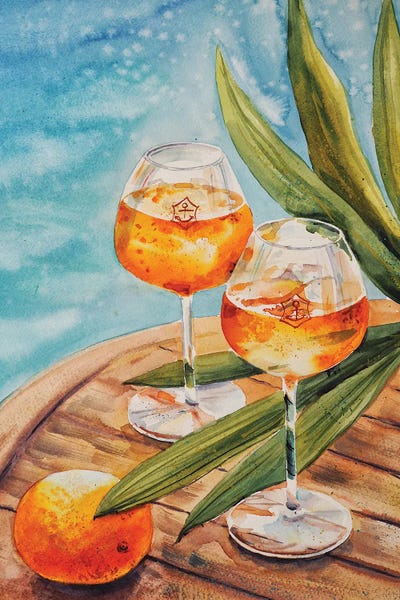 Cocktails & Mixed Drinks: Time For Two by Delnara El