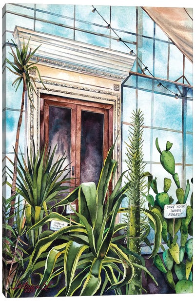 Inner Jungle Canvas Art Print - Plant Mom