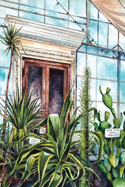 Fine Art Print: Inner Jungle by Delnara El