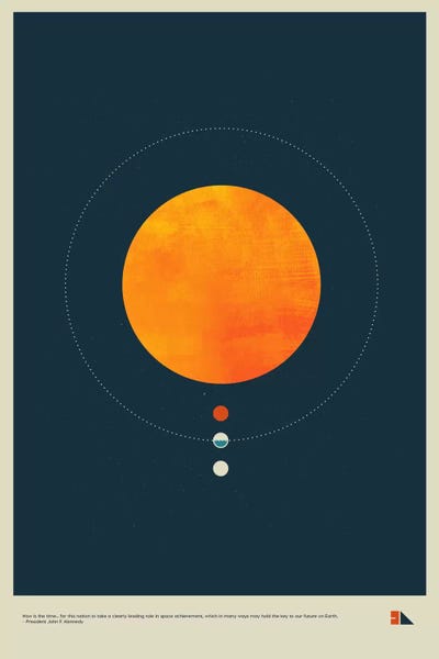 Kids Educational Art: Habitable Zone by 2046 Design