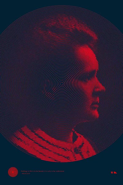 Ceiling Shatterers: Marie Curie by 2046 Design