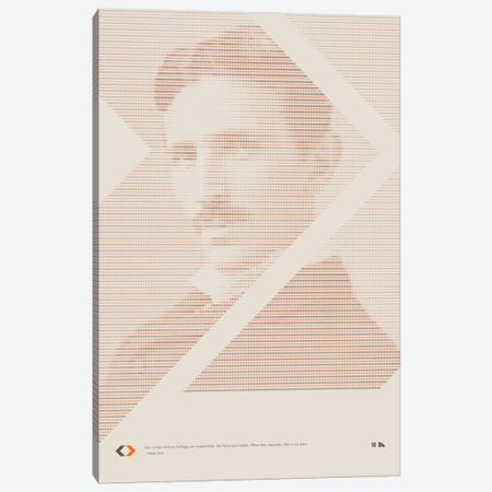 Nikola Tesla Canvas Print #DES14} by 2046 Design Canvas Wall Art