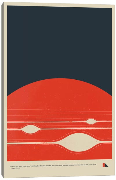 Jupiter Canvas Art Print - Space Travel Posters