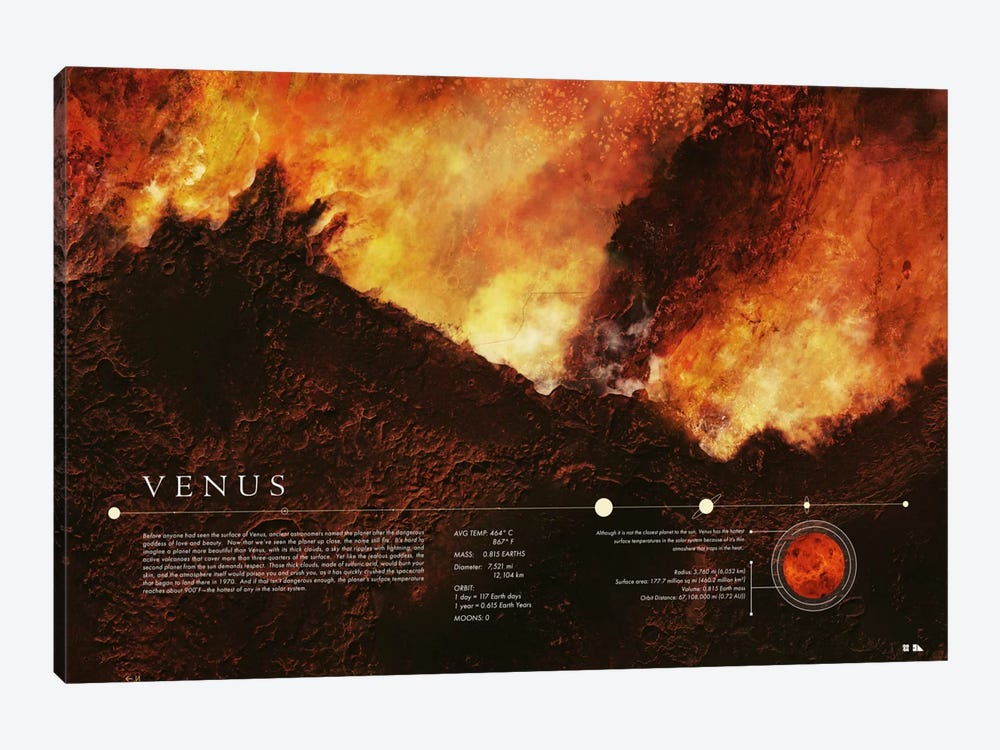 Venus by 2046 Design 1-piece Canvas Artwork