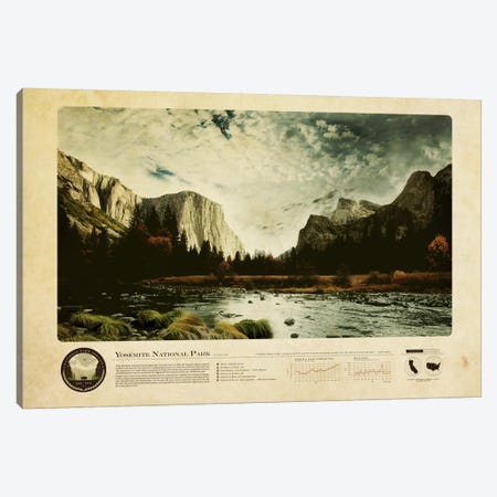 Yosemite National Park Canvas Print #DES30} by 2046 Design Canvas Print