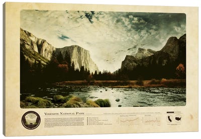Yosemite National Park Canvas Art Print - 2046 Design
