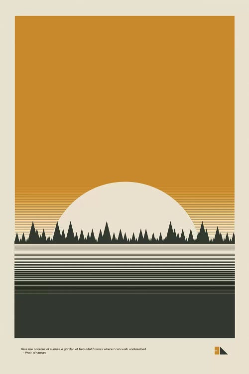 Sunset by 2046 Design wall art