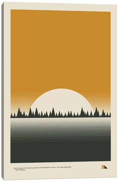 Sunset Canvas Art Print - 2046 Design
