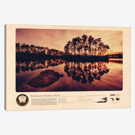 Everglades National Park Canvas Print #DES7} by 2046 Design Canvas Artwork