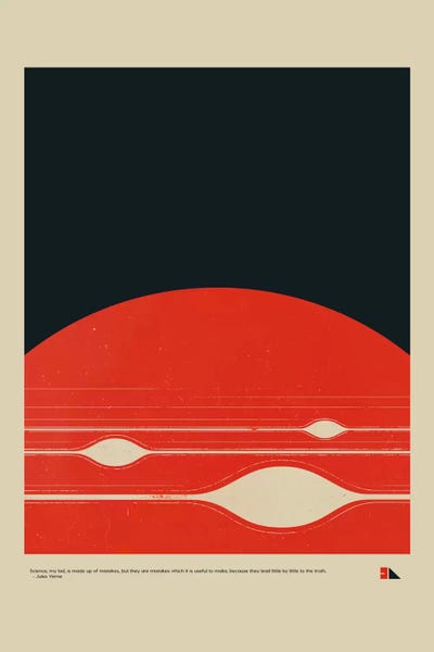 Kids Educational Art: Gas Giant by 2046 Design