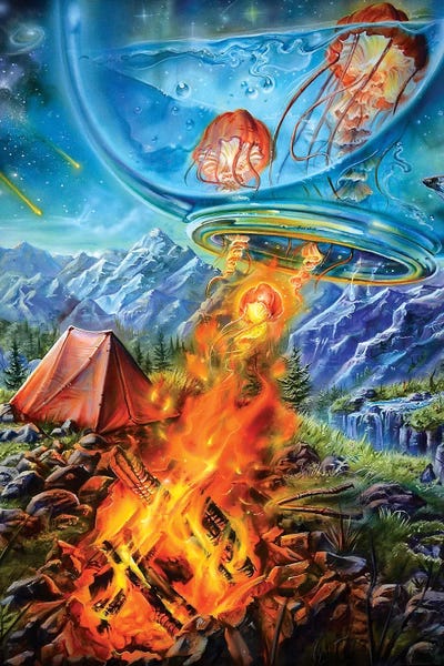 Camping Trip by Derek Turcotte canvas print