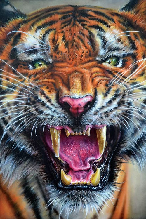 Angry Growl by Derek Turcotte wall art