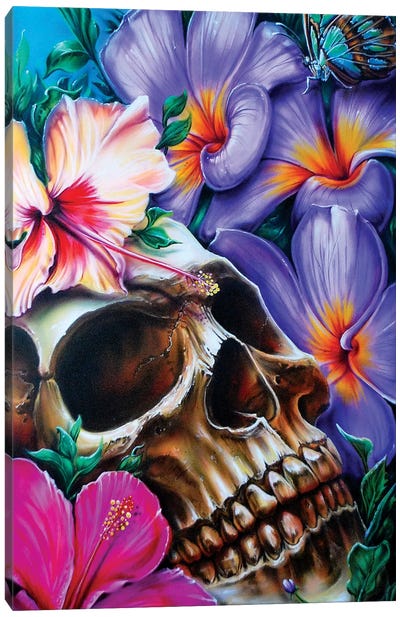 Life And Death Canvas Art Print - Derek Turcotte