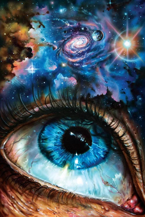 Looking At The Cosmos by Derek Turcotte wall art