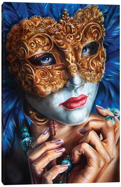 Masquerade  Canvas Art Print - Derek Turcotte