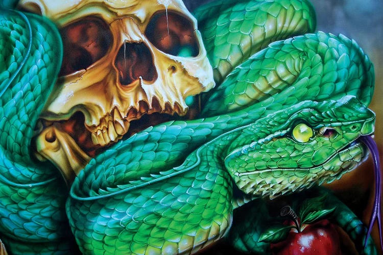 The Temptation by Derek Turcotte wall art
