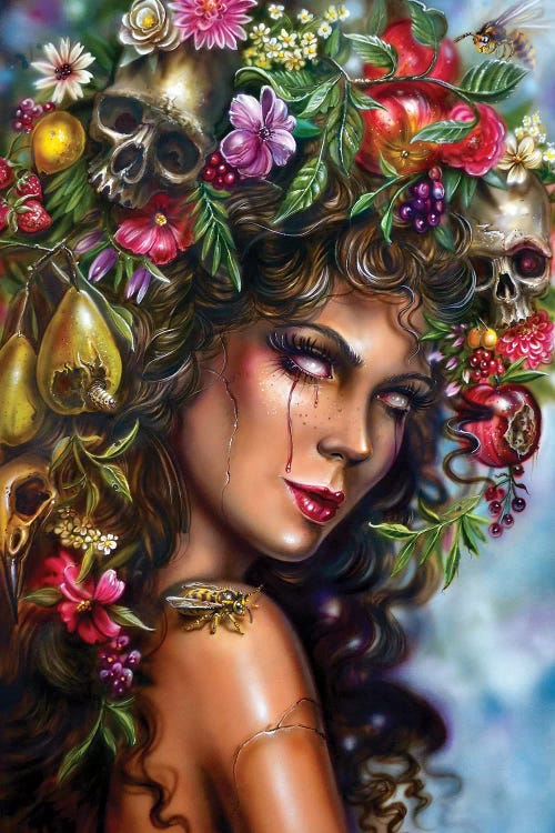 Fruit Girl - Aurumn Possession by Derek Turcotte wall art