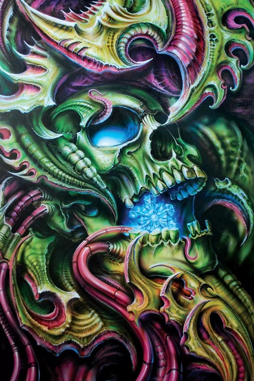 Bio Snowmachine by Derek Turcotte wall art