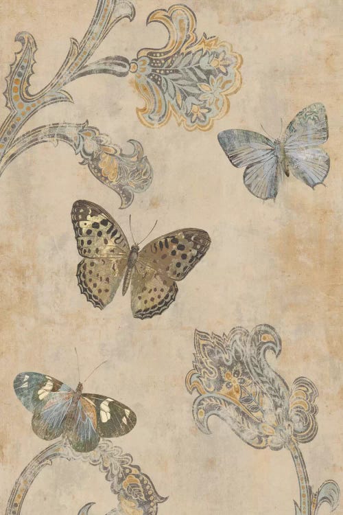 Papillion Decoratif II by Deborah Devellier wall art