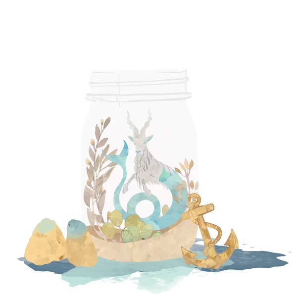 Capricorn: Anchor Down by 5by5collective