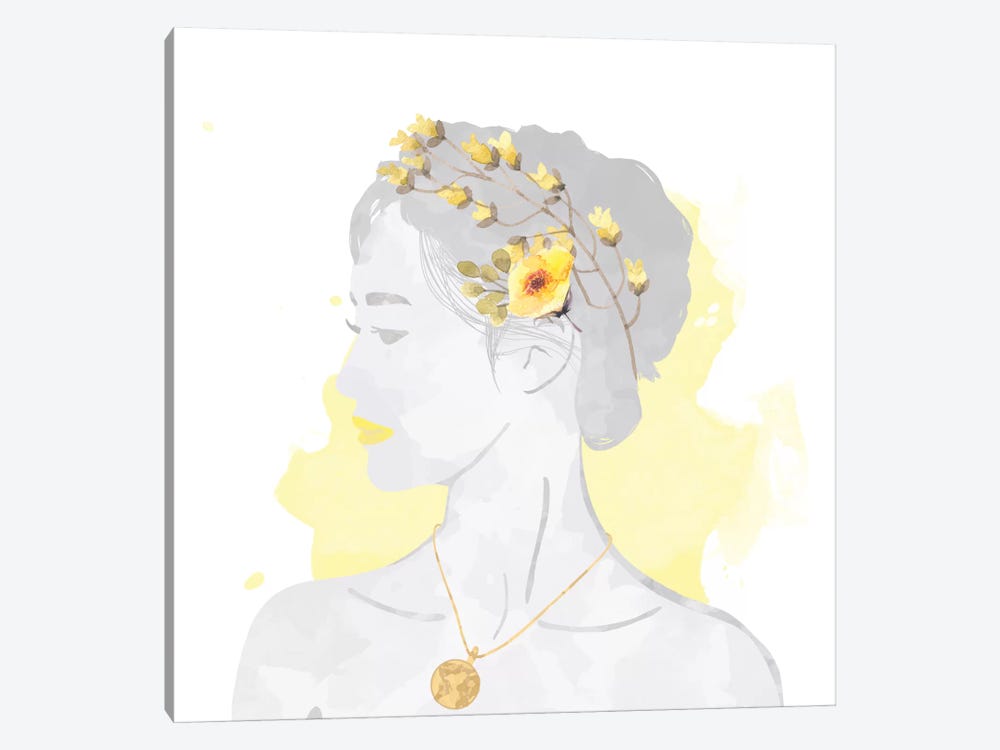 Blissful Goddess by 5by5collective 1-piece Art Print