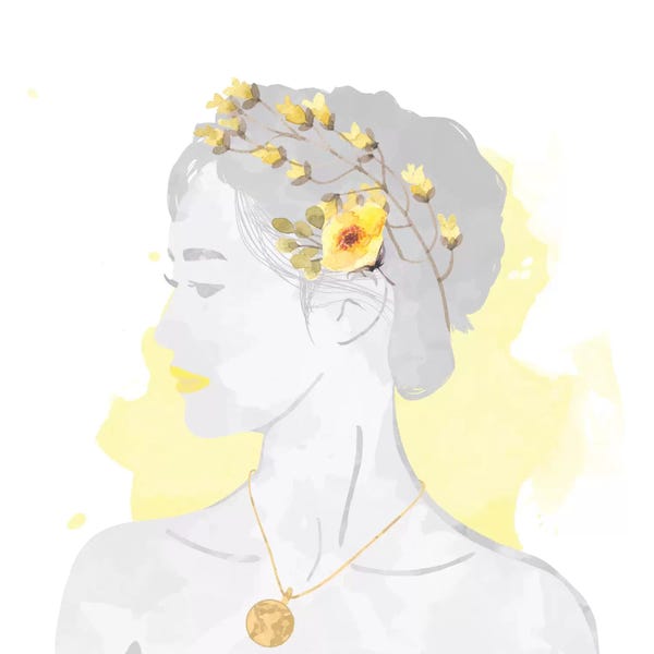 Virgo: Blissful Goddess by 5by5collective