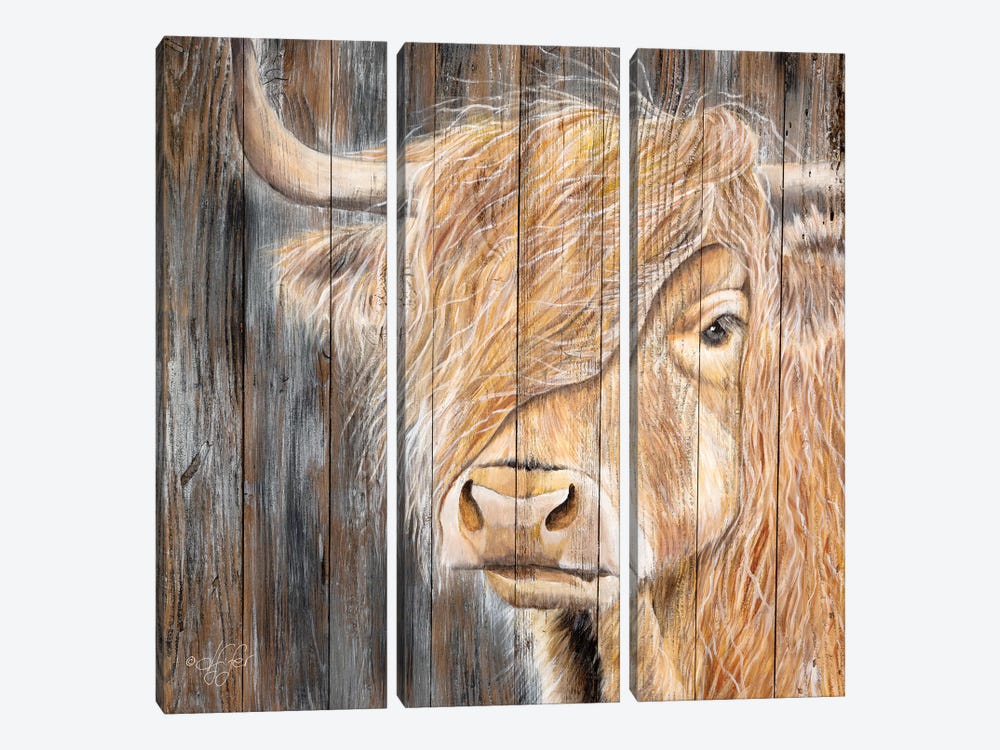 A Windy Day On The Farm by Diane Fifer 3-piece Canvas Art