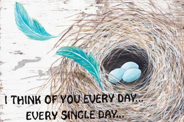 Feathers: I Think Of You by Diane Fifer