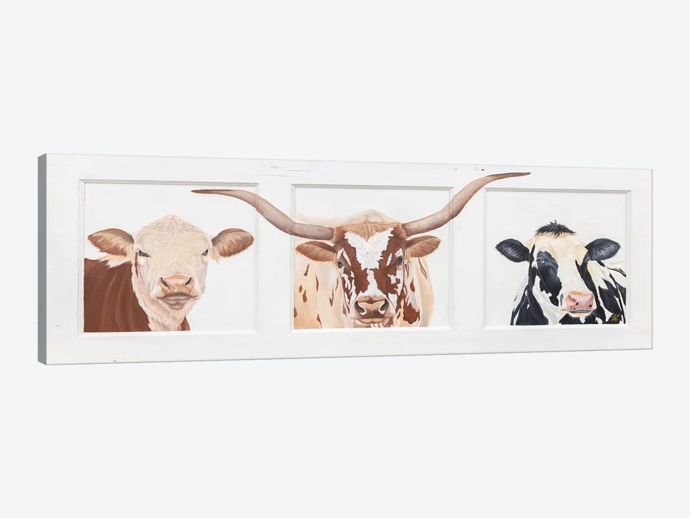 Farm Friends by Diane Fifer 1-piece Canvas Artwork