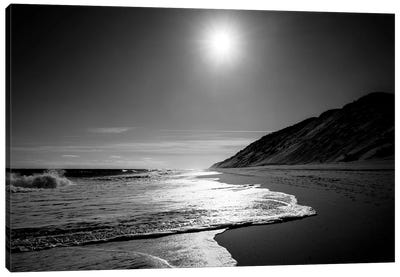 Against the Dune Canvas Art Print - Black & White Photography