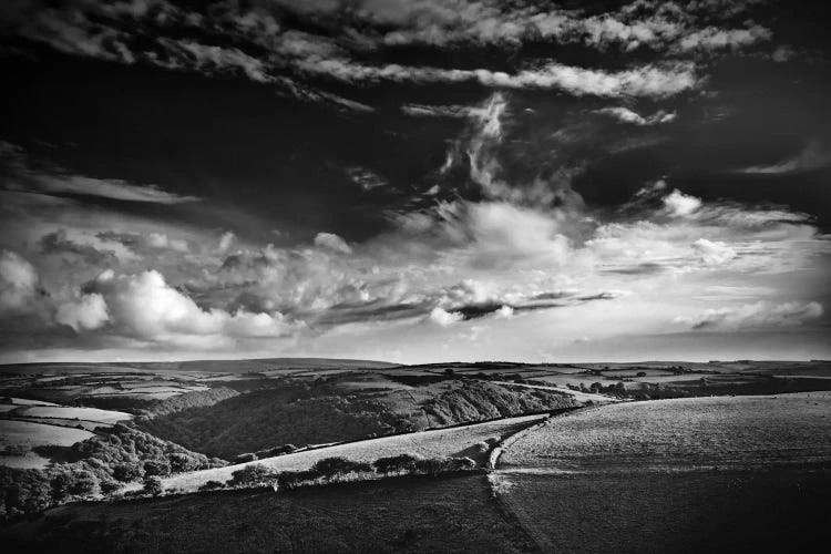 View Over Exmoor, Southwest Region, England, United Kingdom